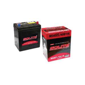 SOLITE แบตเตอรี่แห้ง UMF125D31R | 95แอมป์ 750 CCA / ฐานมีปีก, รุ่น Silver