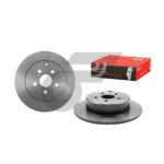 BREMBO จานเบรคหลัง WISH 2.0 ปี05-ON, SIENTA 1.5 ปี16-ON |288MM. 5รู - Image 2