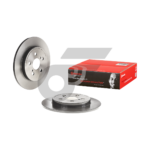 BREMBO จานเบรคหลัง ALTIS DUAL VVTI 1.6 1.8 E140, E170 ปี08-13, ปี13-18, PRIUS 1.8 HYBRID ปี10-ON, CT200H HYBRID ปี10-ON |259MM. 6รู - Image 2