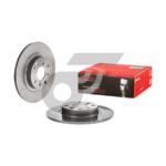 BREMBO จานเบรคหลัง MAZDA 2 SKY 1.5D ปี14-ON |255MM. 5รู - Image 2