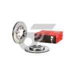 BREMBO จานเบรคหน้า BIG M 2WD TD27, FRONTIER D22 ปี98-ON |250MM. 4รู - Image 2