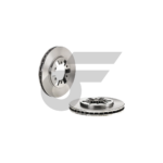 BREMBO จานเบรคหน้า URVAN E24 ปี98-ON, BIG M 4WD, FRONTIER D22 YD25 ปี98-ON |260MM. 4รู - Image 3