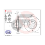 BREMBO จานเบรคหน้า LS400 ปี94-ON |315MM. 5รู - Image 4