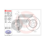 BREMBO จานเบรคหน้า ESCAPE ปี03-ON |278MM. 5รู - Image 4