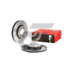 BREMBO จานเบรคหน้า TUCSON 2.0 2WD ปี10 ปี10, KIA SPORTAGE II 2.0 CRDI 4WD ปี10 |280MM. 4รู - Image 2