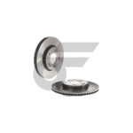 BREMBO จานเบรคหน้า TUCSON 2.0 2WD ปี10 ปี10, KIA SPORTAGE II 2.0 CRDI 4WD ปี10 |280MM. 4รู - Image 3