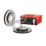 BREMBO จานเบรคหน้า LANCER CK4/5, F-STYLE ปี96-02, LANCER CEDIA ปี01-04 |256MM. 4รู - Image 2
