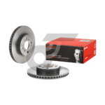 BREMBO จานเบรคหน้า VIOS 1.5 E J ปี07-ON, YARIS 1.2 ปี07-13 |255MM. 5รู - Image 2