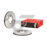 BREMBO จานเบรคหน้า RANGER 2WD ปี98-05, FIGHTER 2WD ปี98-05, BT-50 2WD ปี06-11 |256MM. 5รู - Image 2