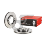 BREMBO จานเบรคหน้า HIACE COMMUTER D4D 2.5 3.0 KDH200-223, VENTURY HC ปี05-18 |285MM. 6รู - Image 2