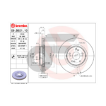BREMBO จานเบรคหน้า ACCORD GEN8 2.0 2.4 ปี08-12 |300MM. 6รู - Image 4