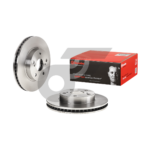 BREMBO จานเบรคหน้า VIGO SMART 2WD, VIGO CHAMP 2WD, REVO 2WD เตี้ย ปี '08-11, '11-ON, '15-ON |275MM. 5รู - Image 2