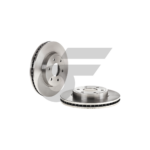 BREMBO จานเบรคหน้า NAVARA D40 5-SPEED 2WD ปี07-12 |283MM. 4รู - Image 3