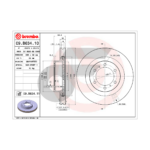 BREMBO จานเบรคหน้า LAND CRUISER 150 ปี09-ON |338MM. 6รู - Image 4