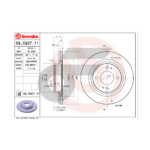 BREMBO จานเบรคหน้า ATTRAGE 1.2 ปี13-ON |251MM. 4รู - Image 4