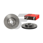 BREMBO จานเบรคหน้า MAZDA 2 SKY DJ DL 1.3 1.5D ปี14-ON |257.5MM. 5รู - Image 2