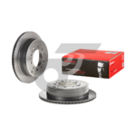 BREMBO จานเบรคหลัง LAND CRUISER 200 4.5D 4.6 4.7 V8 ปี07-ON, LX570 URJ201 |345MM. 5รู - Image 2