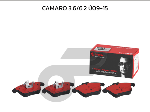 BREMBO ผ้าเบรคหลัง CAMARO 3.6/6.2 ปี09-15