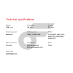 BREMBO ผ้าเบรคหน้า ACCORD G5 ปี94-97, G6 VTEC ปี98-02, CRV G1 ปี96-01 - Image 5
