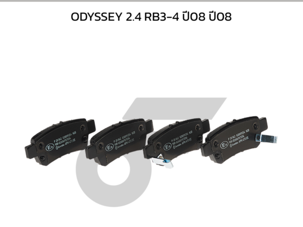 BREMBO ผ้าเบรคหลัง ODYSSEY 2.4 RB3-4 ปี08 ปี08