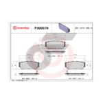 BREMBO ผ้าเบรคหลัง STAVIC 2.0 2.7 3.2 ปี05-ON - Image 4