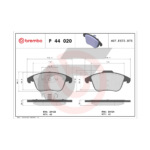 BREMBO ผ้าเบรคหน้า MG GS 1.5T 2.0T ปี15-ON , MG HS 1.5T PHEV ปี19-ON - Image 4