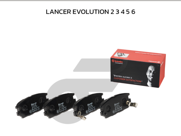 BREMBO ผ้าเบรคหลัง LANCER EVOLUTION 2 3 4 5 6