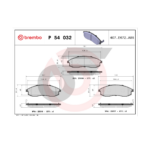 BREMBO ผ้าเบรคหน้า CEFIRO 3.0 V6 A32 ปี96 - Image 4