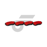 BREMBO ผ้าเบรคหน้า PAJERO SPORT 4WD 2.4 ปี15-ON - Image 3