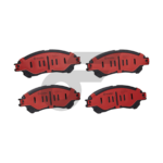 BREMBO ผ้าเบรคหน้า XPANDER 1.5 ปี19-ON, SX4 1.6 ปี13-ON - Image 3