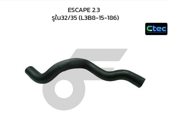 CTEC ท่อยางหม้อน้ำบน ESCAPE 2.3 | รูใน32/35 | L3B815186