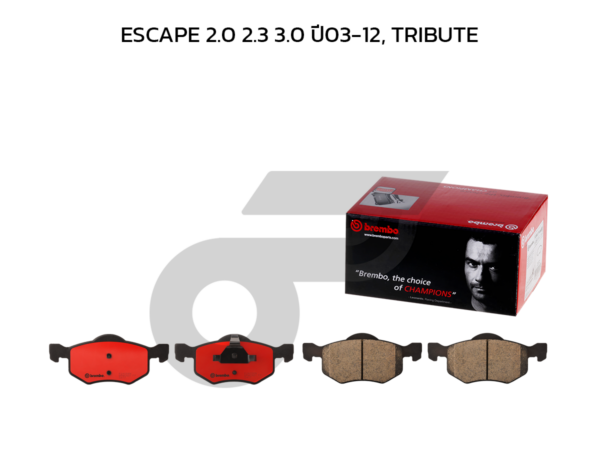 BREMBO ผ้าเบรคหน้า RANGER T6, BT50 PRO 2WD 4WD 2.2 3.2 ปี12-ON, RANGER T6 2WD 4WD 2.0BI 2.2 ปี16-ON