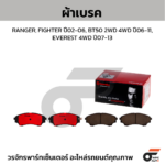 BREMBO ผ้าเบรคหน้า CITY 1.3 1.5, TYPE-Z ปี95-01, CIVIC EG ปี92-96 - Image 2