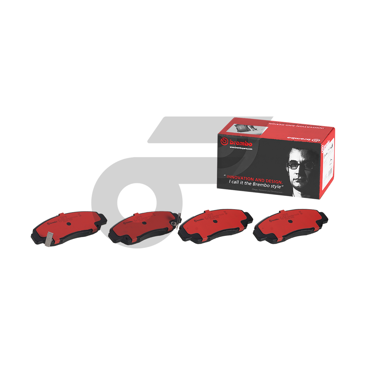 G24_02 BREMBO ผ้าเบรคหน้า ACCORD G9 HYBRID ปี13-17, HR-V ปี14-ON - Image 1