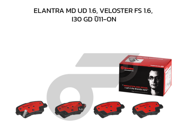 BREMBO ผ้าเบรคหน้า CEFIRO A32 A33 ปี95-04, TEANA J31 ปี04-08