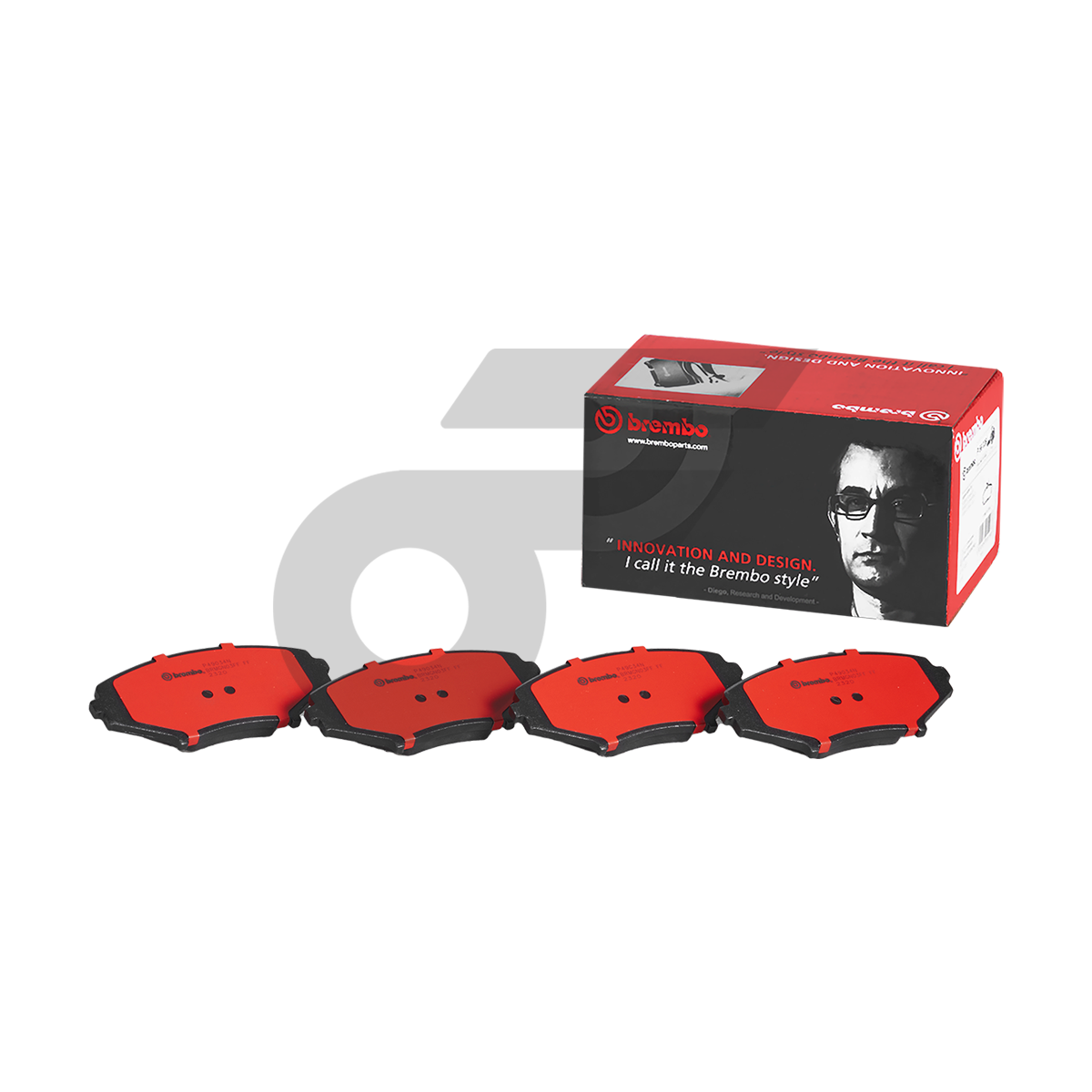G43_02 BREMBO ผ้าเบรคหน้า TEANA J32 2.0 2.5 ปี09-13 - Image 1