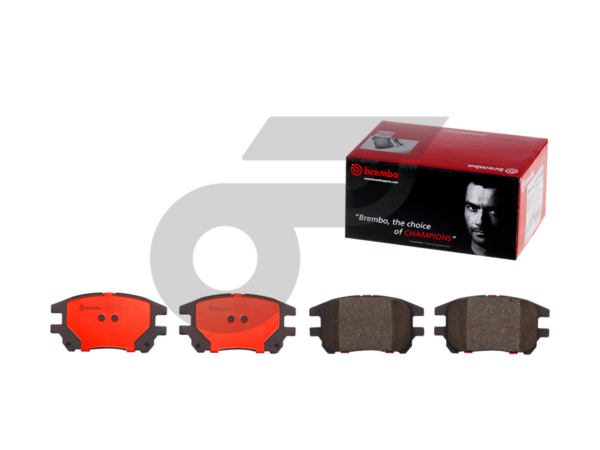BREMBO ผ้าเบรคหน้า SOLUNA ปี97-02, COROLLA AE80-92-100-110-112, CORONA AT171 ปี83-01