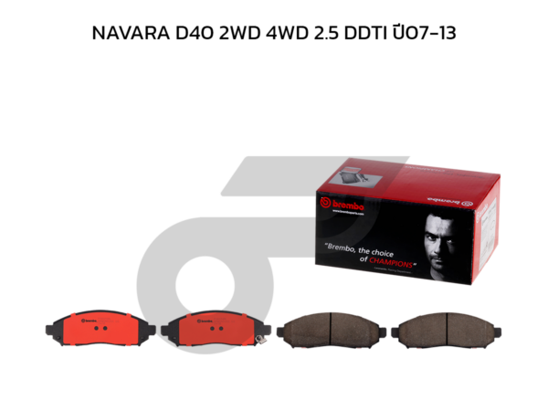 BREMBO ผ้าเบรคหน้า ALTEZZA 2.0, CROWN ESTATE 2.5 ปี91-ON, LEXUS IS200 GXE10 ปี99-03, GS300 JZS160 ปี00-05