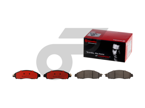 BREMBO ผ้าเบรคหน้า VIGO OPEN CAB 2WD PRERUNNER, 4WD ปี04-08, FORTUNER 4WD ปี05-08