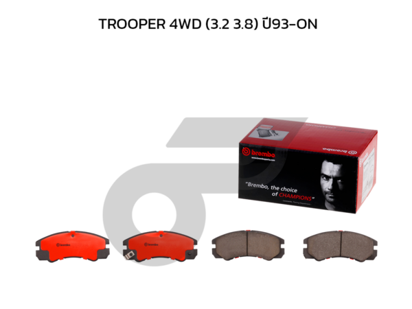BREMBO ผ้าเบรคหน้า IS250 GSE20 2.5 V6 ปี05-13