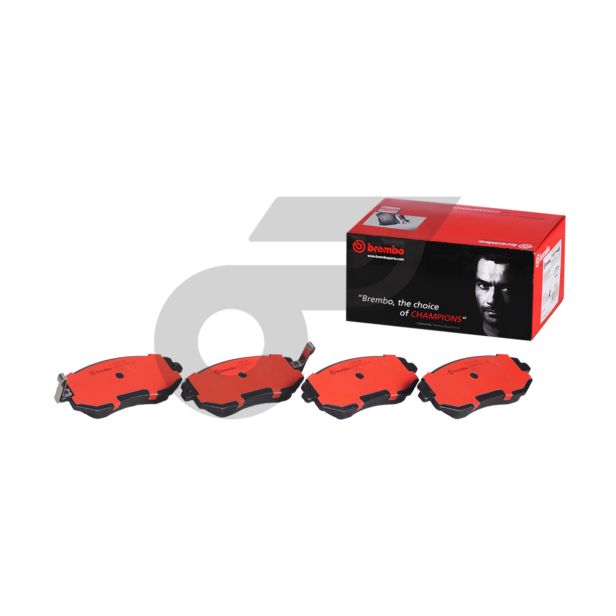 G75_02 BREMBO ผ้าเบรคหลัง LX URJ201, LAND CRUISER 200 ปี07-ON - Image 1
