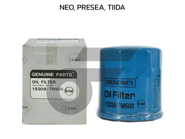 HIBRID ไส้กรองน้ำมันเครื่อง NEO, PRESEA, TIIDA