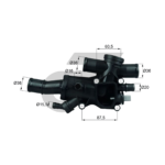 MAHLE ชุดเสื้อวาล์วน้ำ FORD / MAZDA FOCUS II 2.0 ดีเซล ปี04, S80 2.0 D4 | 83องศา - Image 5