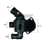 MAHLE วาล์วน้ำ+เสื้อ VW AUDI PORSCHE 2.0TDI / Q3 ปี12 | 87องศา - Image 5