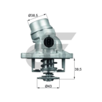 MAHLE วาล์วน้ำควบคุมไฟฟ้า JAGUAR M62 รุ่นใหญ่ / X5 4.4 (E53) 5 (E39) 7 (E38), RANGE ROVER ปี03 | 105องศา - Image 5