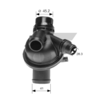 MAHLE วาล์วน้ำควบคุมไฟฟ้า BMW MINI N55 / 7 3.0 ACTIVE HYBRID (F01), 640I, 740I ปี12 | 103องศา - Image 5