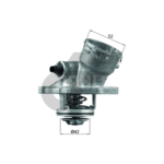 MAHLE วาล์วน้ำควบคุมไฟฟ้า BENZ M272 V6 2.5-3.5L / W203 W211 W212 R171 | 100องศา - Image 5