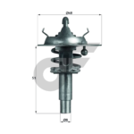 MAHLE วาล์วน้ำ BENZ M271 / W203 W204 W211 W212 R171 | 90องศา - Image 5