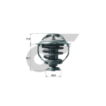 MAHLE วาล์วน้ำ VW AUDI PORSCHE 2.0TFSI / A4 A5 Q3 Q5, PASSAT | 95องศา - Image 3