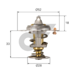 MAHLE วาล์วน้ำ FIESTA 1.0 ECOBOOST | 92องศา - Image 5
